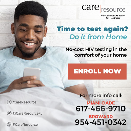 Test at home for HIV Enroll now