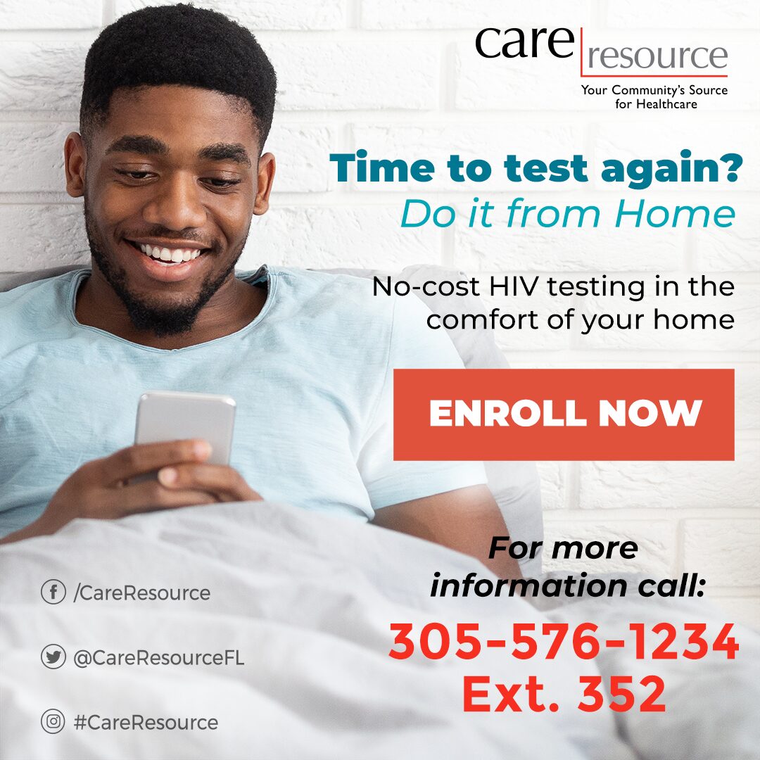 Test at home for HIV Enroll now